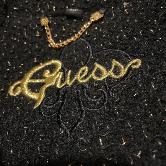 Vintage GUESS Y2K Wool Blend Coat SZ S/P - Picture 5 of 9